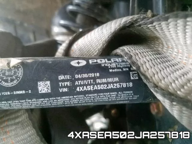 4XASEA502JA257818 фото 2