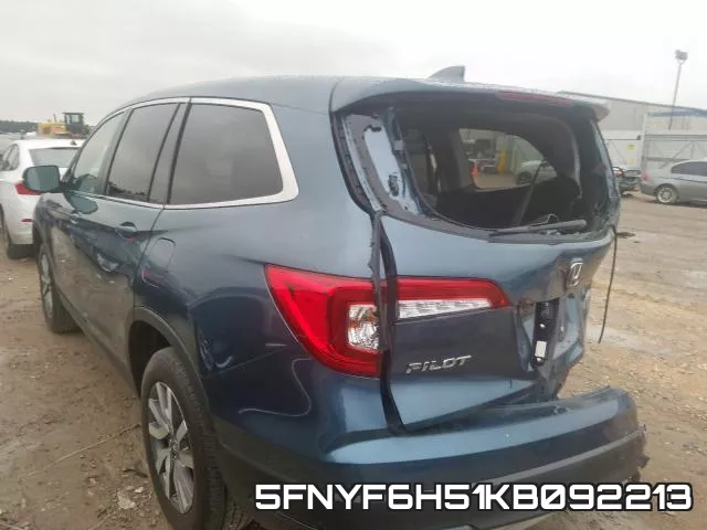 5FNYF6H51KB092213 фото 4