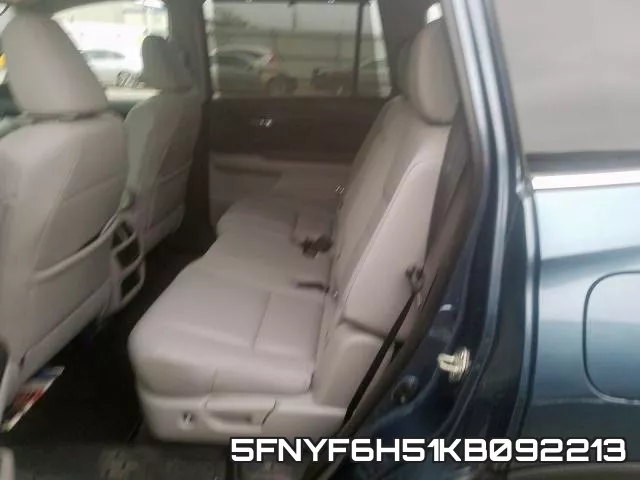 5FNYF6H51KB092213 фото 7
