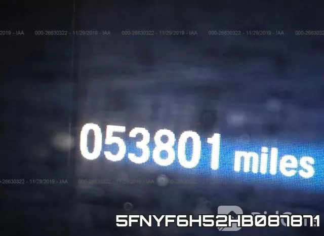 5FNYF6H52HB087871 фото 8