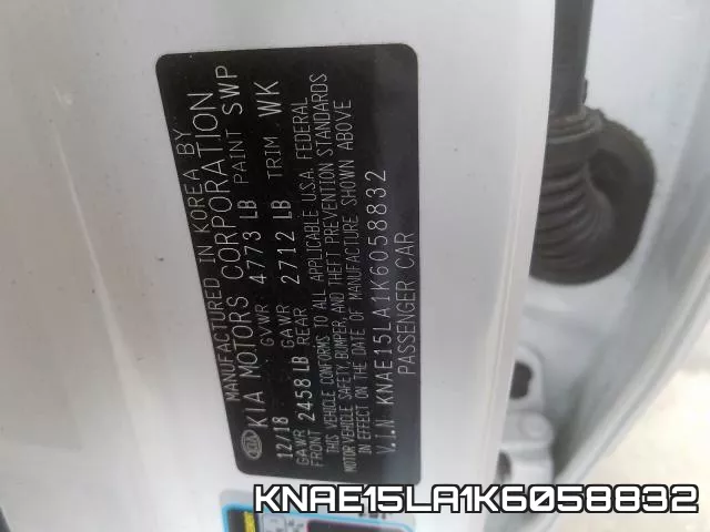 KNAE15LA1K6058832 фото 2