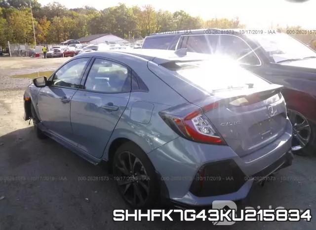 SHHFK7G43KU215834 фото 4