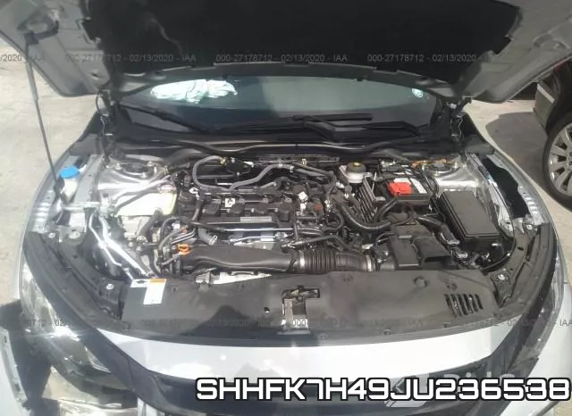 SHHFK7H49JU236538 фото 2