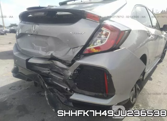SHHFK7H49JU236538 фото 7