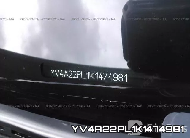 YV4A22PL1K1474981 фото 10