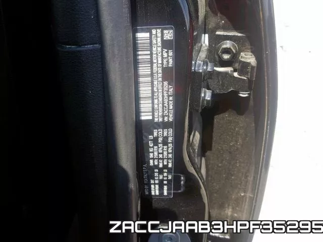 ZACCJAAB3HPF35295 фото 2