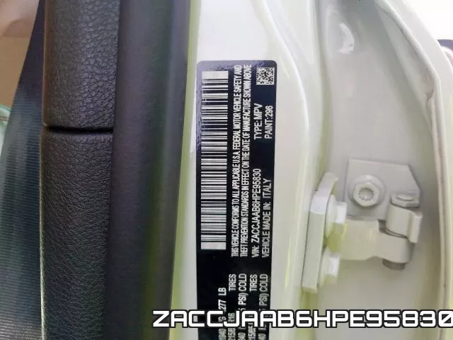 ZACCJAAB6HPE95830 фото 2