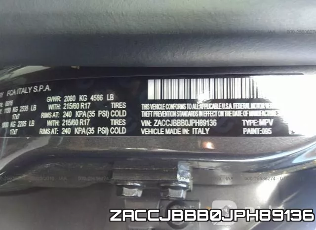 ZACCJBBB0JPH89136 фото 10