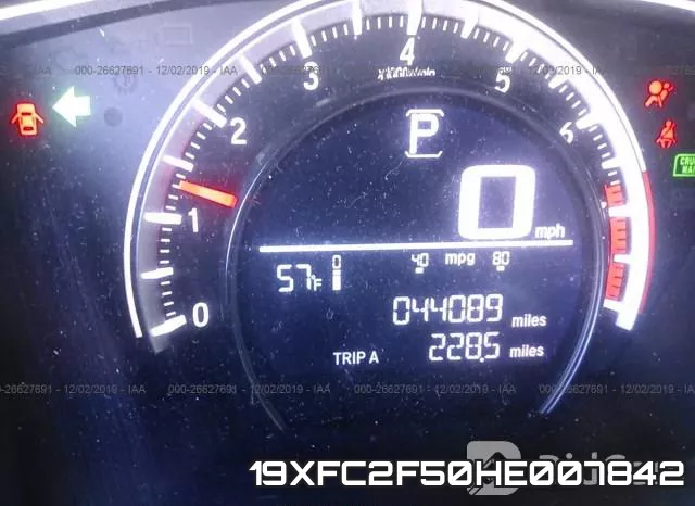 19XFC2F50HE007842 фото 8