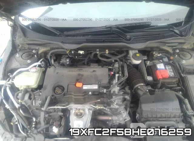 19XFC2F58HE076259 фото 2