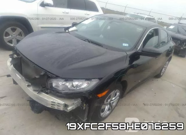 19XFC2F58HE076259 фото 3