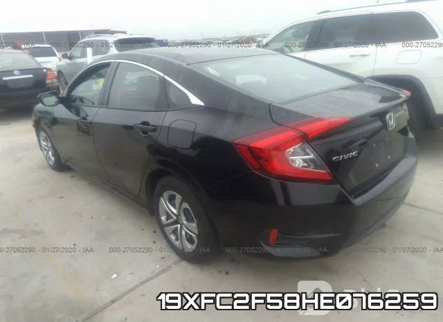 19XFC2F58HE076259 фото 4