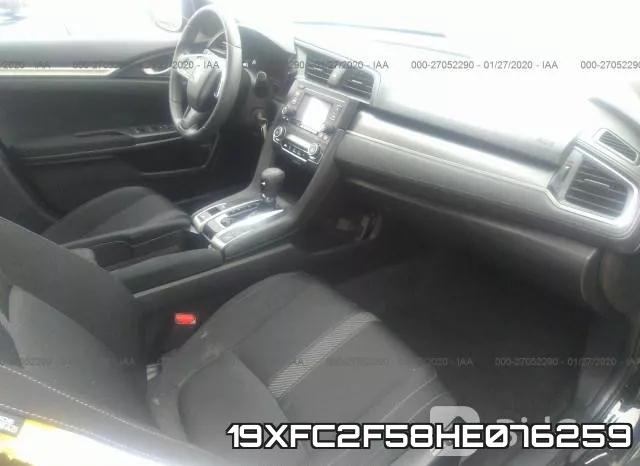 19XFC2F58HE076259 фото 6