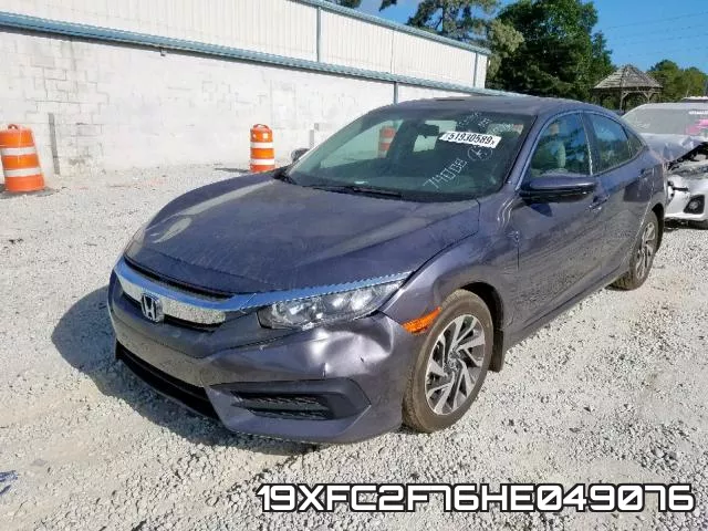 19XFC2F76HE049076 фото 3