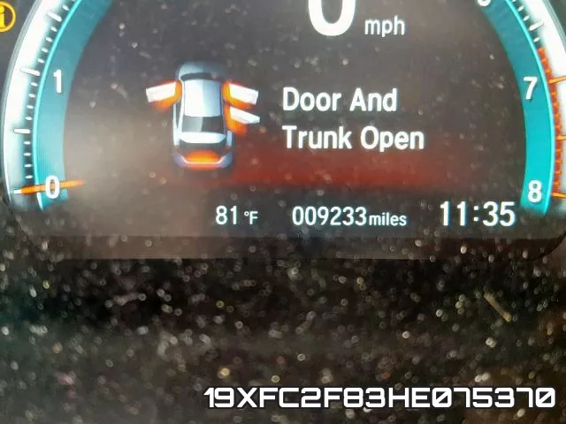 19XFC2F83HE075370 фото 9