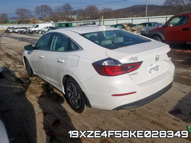 19XZE4F58KE028349 фото 4