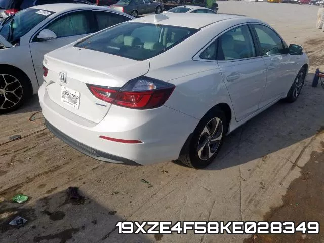19XZE4F58KE028349 фото 5