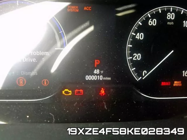 19XZE4F58KE028349 фото 9