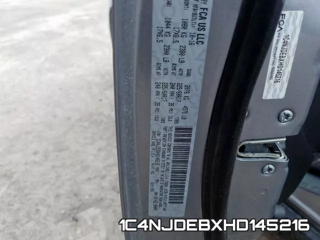 1C4NJDEBXHD145216 фото 2