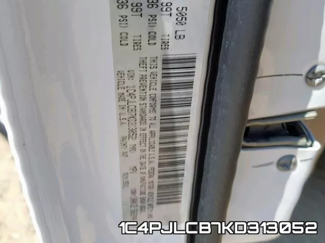 1C4PJLCB7KD313052 фото 2