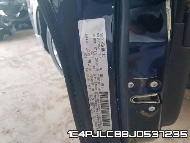 1C4PJLCB8JD537235 фото 2