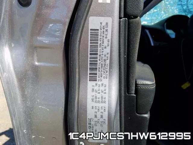 1C4PJMCS7HW612995 фото 2