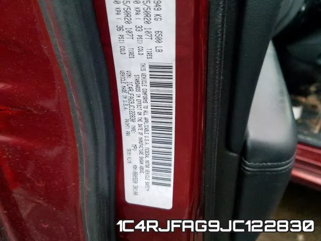 1C4RJFAG9JC122830 фото 2