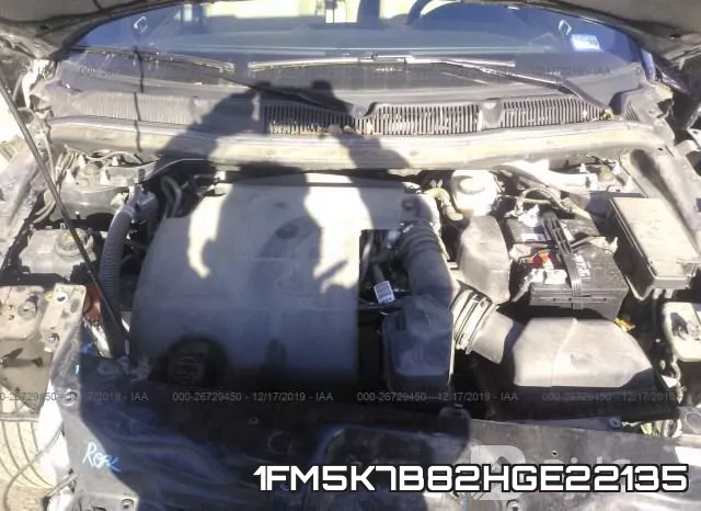 1FM5K7B82HGE22135 фото 2