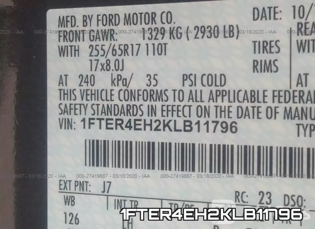 1FTER4EH2KLB11796 фото 10