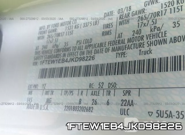 1FTEW1EB4JKD98226 фото 10