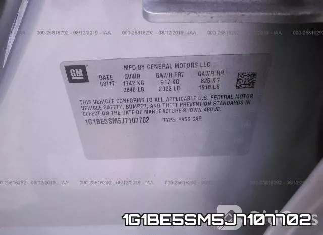 1G1BE5SM5J7107702 фото 10
