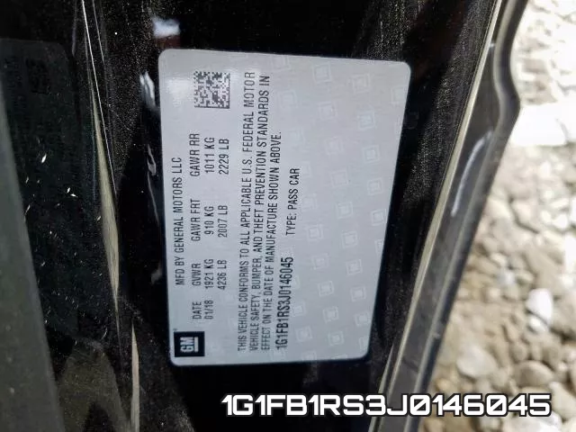 1G1FB1RS3J0146045 фото 2