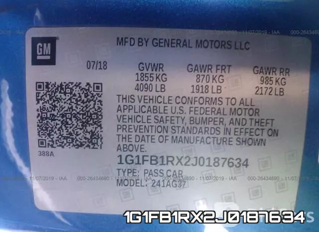 1G1FB1RX2J0187634 фото 10