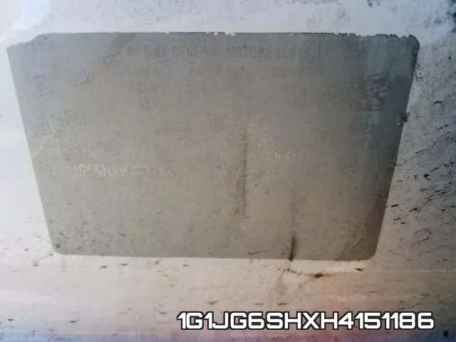 1G1JG6SHXH4151186 фото 2