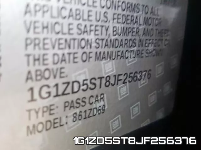 1G1ZD5ST8JF256376 фото 2
