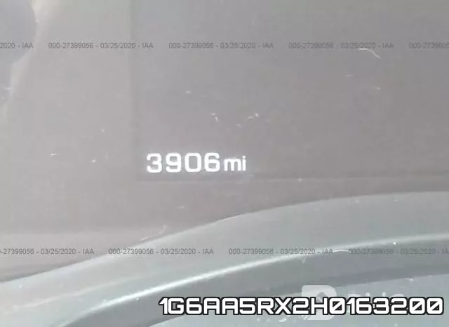 1G6AA5RX2H0163200 фото 8