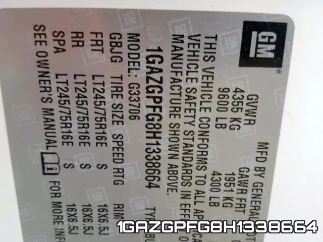 1GAZGPFG8H1338664 фото 2