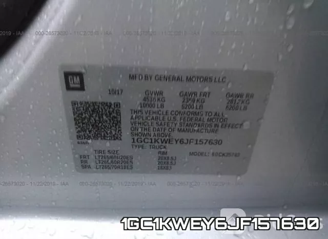 1GC1KWEY6JF157630 фото 10