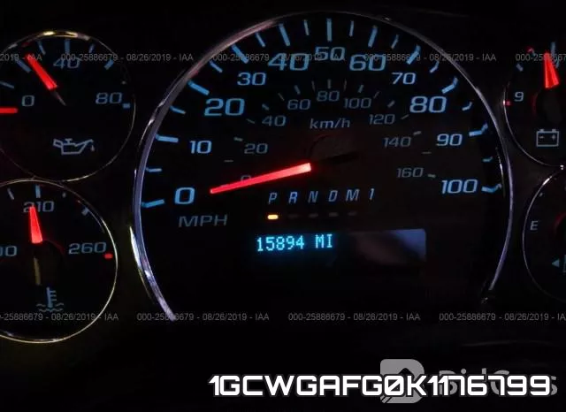 1GCWGAFG0K1176799 фото 8