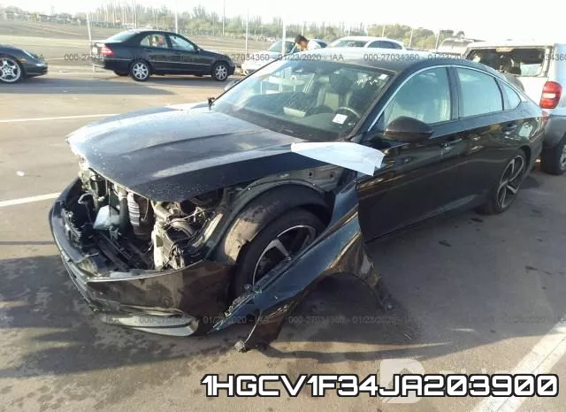 1HGCV1F34JA203900 фото 3