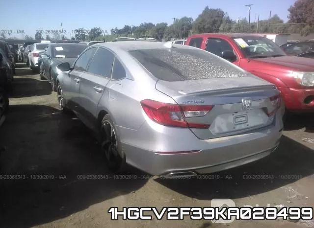 1HGCV2F39KA028499 фото 4