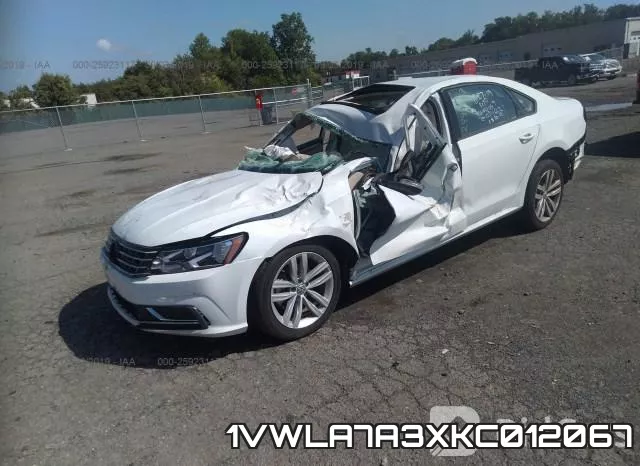 1VWLA7A3XKC012067 фото 3