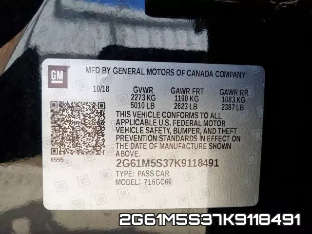 2G61M5S37K9118491 фото 2