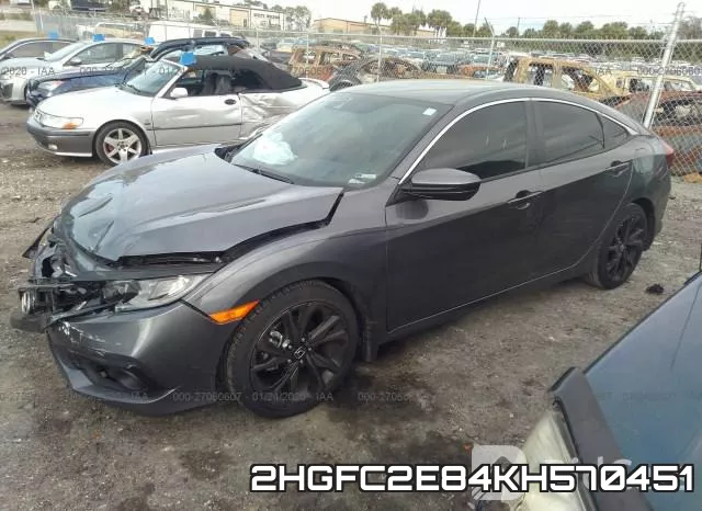 2HGFC2E84KH570451 фото 3