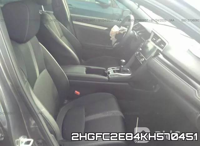 2HGFC2E84KH570451 фото 6