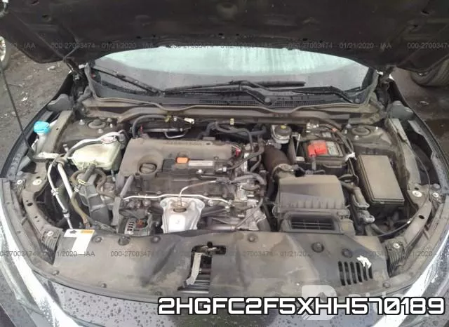 2HGFC2F5XHH570189 фото 2