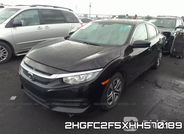 2HGFC2F5XHH570189 фото 3