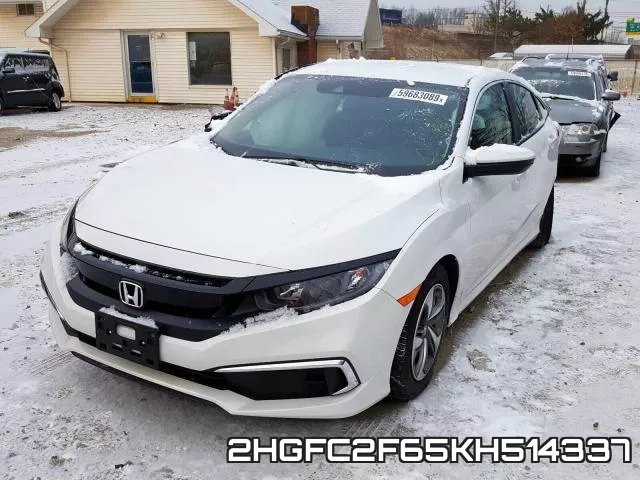 2HGFC2F65KH514337 фото 3