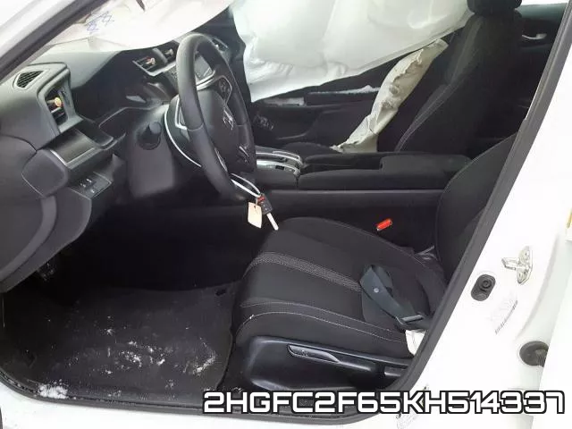 2HGFC2F65KH514337 фото 6