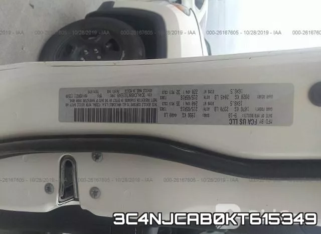 3C4NJCAB0KT615349 фото 10